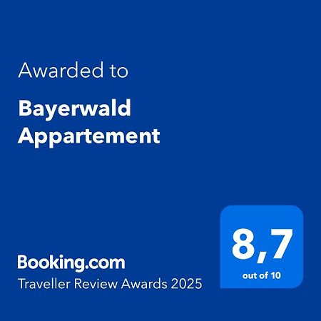 Bayerwald Appartement Sankt Englmar Dış mekan fotoğraf